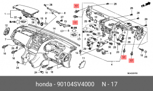 Деталь 90104SV4000 HONDA
