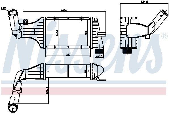 Интеркулер 96788 NISSENS
