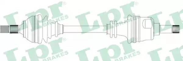 Приводной вал DS16134 LPR