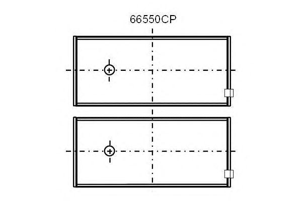 Подшипник 66550CP GLYCO