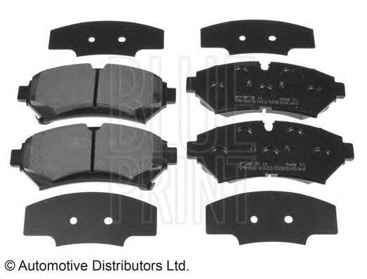 Комплект тормозных колодок, диско ADA104243 BLUE PRINT