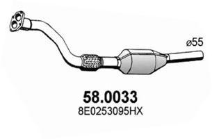 Катализатор 580033 ASSO