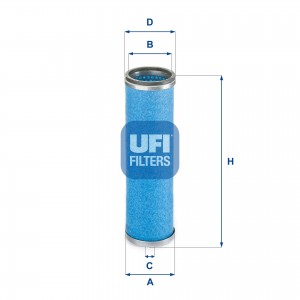 Воздушный фильтр 27.157.00 UFI