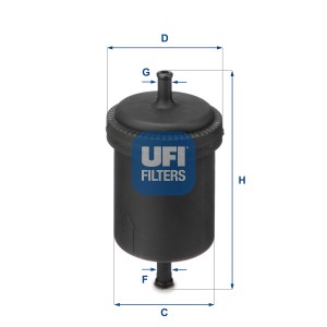 Топливный фильтр 31.512.00 UFI