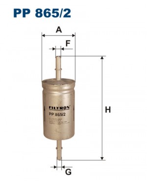 Фильтр топливный PP8652 FILTRON