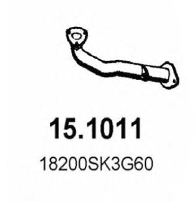 Выпускной трубопровод 151011 ASSO