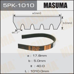 Ремень приводной 5PK-1010 MASUMA
