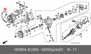 Ремень приводной 56992PY3A02 HONDA