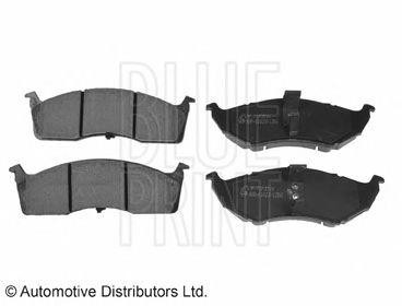 Комплект тормозных колодок, диско ADA104227 BLUE PRINT