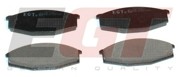 Колодки тормозные дисковые 321590EGT EGT