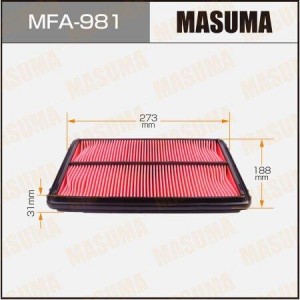 Фильтр воздушный MFA-981 MASUMA
