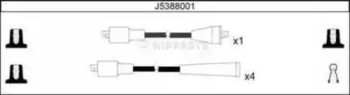 Ккомплект проводов зажигания J5388001 H B JAKOPARTS NIPPARTS