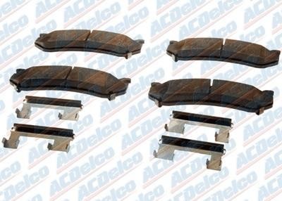Колодки тормозные дисковые 171626 AC DELCO