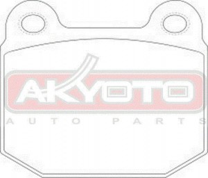 Колодки тормозные дисковые AKDC-0226 AKYOTO