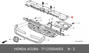Деталь 71123S9A003 HONDA