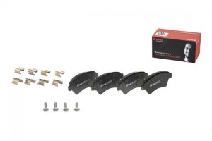 Комплект тормозных колодок, диско P68034 BREMBO