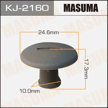Клипса крепежная KJ2160 MASUMA