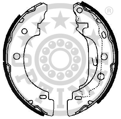 Комплект тормозных колодок BB-0430 OPTIMAL