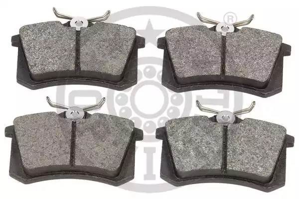 Комплект тормозных колодок, диско 9548 OPTIMAL