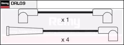 Ккомплект проводов зажигания DRL09 DELCO REMY