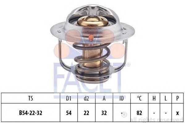 Термостат, охлаждающая жидкость 7.8305S FACET