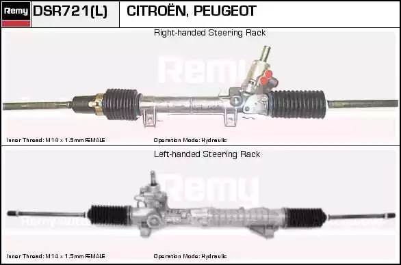 Рулевой механизм DSR721L DELCO REMY