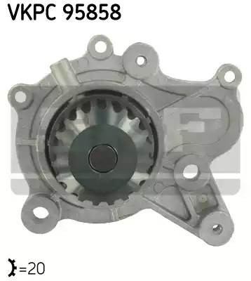 Водяной насос VKPC95858 SKF