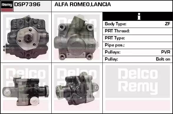 Гидравлический насос, рулевое управление DSP7396 DELCO REMY