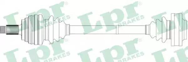 Приводной вал DS15006 LPR