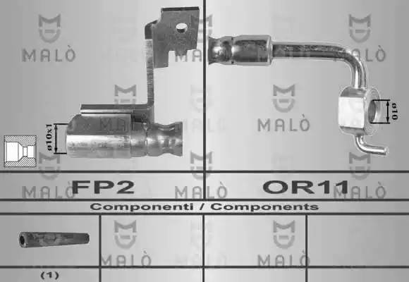 Тормозной шланг 80233 MALO