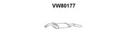 Глушитель выхлопных газов конечный VW80177 VENEPORTE