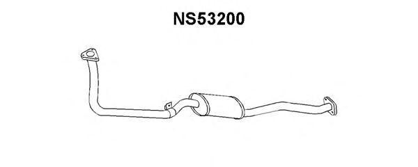 Предглушитель выхлопных газов NS53200 VENEPORTE