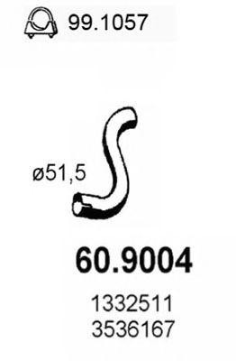 Выпускной трубопровод 609004 ASSO
