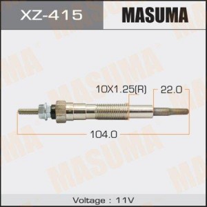 Свеча накаливания XZ-415 MASUMA