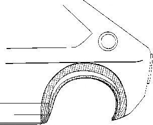 Боковина 5842145 VAN WEZEL