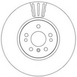 Тормозной диск 562403B BENDIX JURID