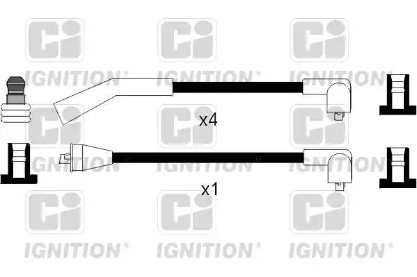 Ккомплект проводов зажигания XC1069 QUINTON HAZELL