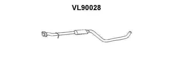 Предглушитель выхлопных газов VL90028 VENEPORTE