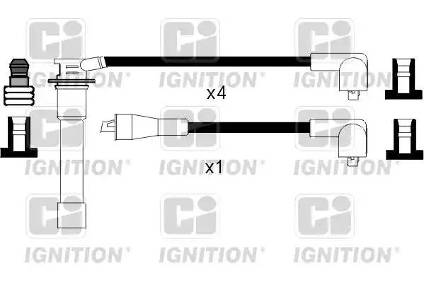 Ккомплект проводов зажигания XC890 QUINTON HAZELL
