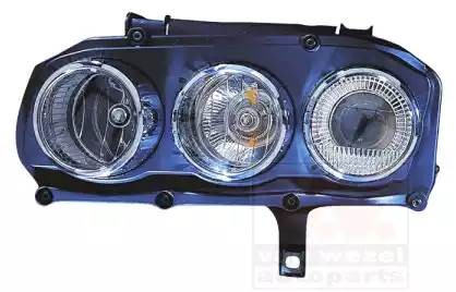 Противотуманная фара 0166996 VAN WEZEL