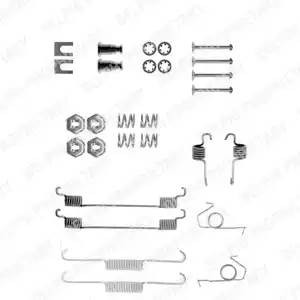 Комплектующие, тормозная колодка LY1045 DELPHI