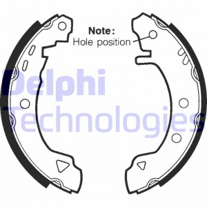 Комплект тормозных колодок LS1434 DELPHI