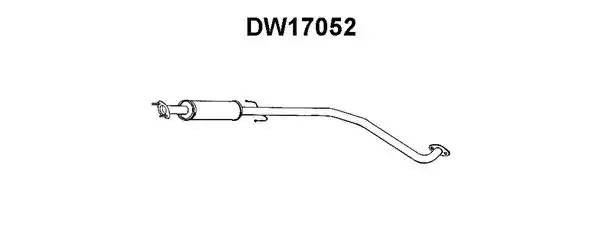 Предглушитель выхлопных газов DW17052 VENEPORTE