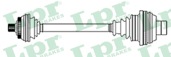 Приводной вал DS21067 LPR