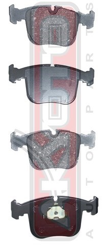 Колодки тормозные дисковые AKD-1027 AKYOTO