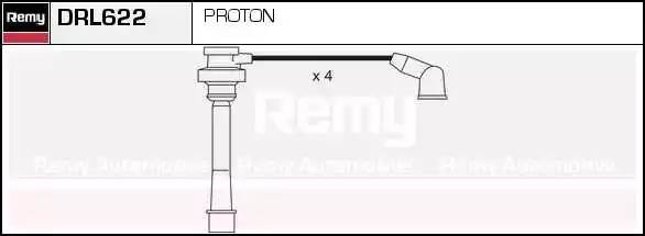 Ккомплект проводов зажигания DRL622 DELCO REMY