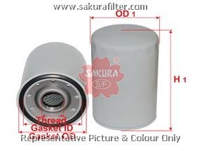 Фильтр масляный двигателя C2705 SAKURA