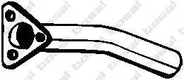Выпускной трубопровод 339-257 BOSAL