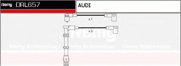 Ккомплект проводов зажигания DRL657 DELCO REMY