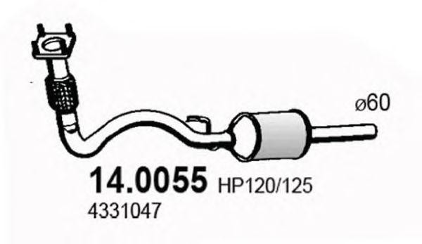 Катализатор 140055 ASSO